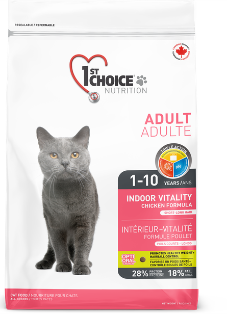 1st Choice Cat Adulto Indoor Vitality 10kg